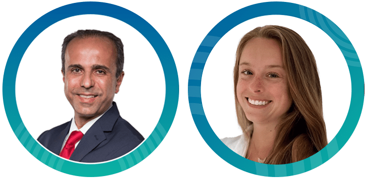 Dr. Ali Danesh and Dr. Harlee Atkins researching auditory processing disorders