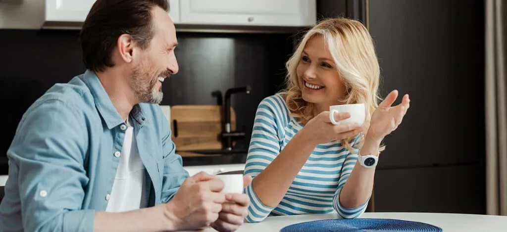 Cup of coffee on a table